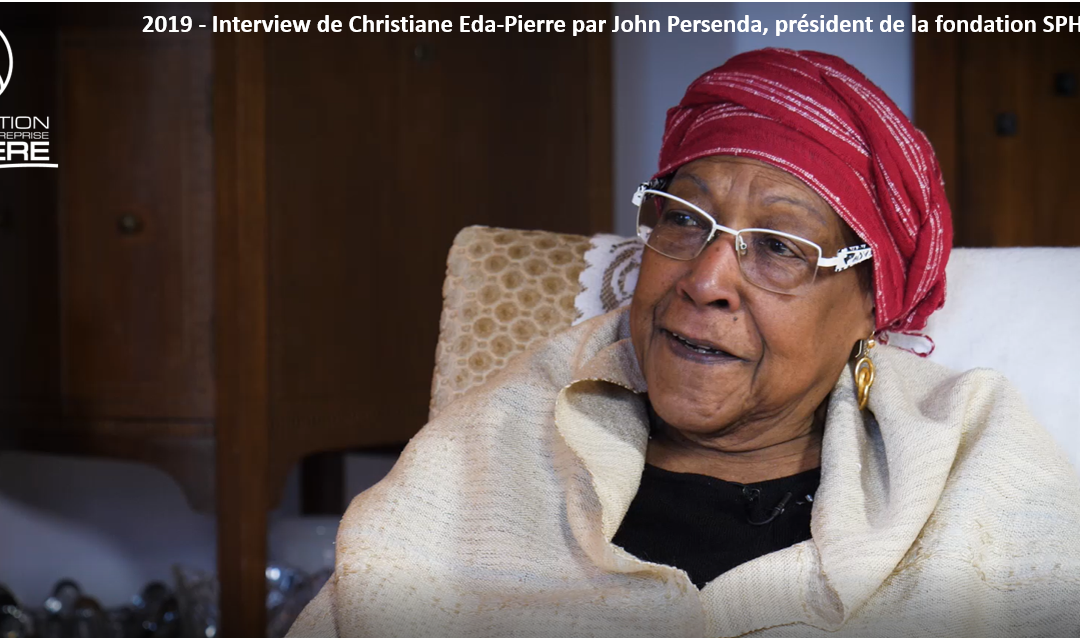 Interview de Christiane Eda-Pierre par John Persenda