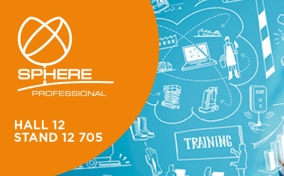 The SPHERE group present will be at the Interclean exhibition