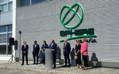 Inauguration du nouveau site SPHERE ESPANA, filiale du groupe SPHERE – 14 septembre 2022 à Pedrola en Espagne